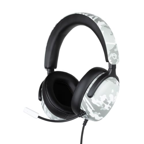 Konix Casque Gaming Circum-aural Filaire Nexus PS5, Switch 2 et Xbox Series X|S - Haut-parleurs 40 mm - Microphone - Câble 1,5 m - Motif Camouflage