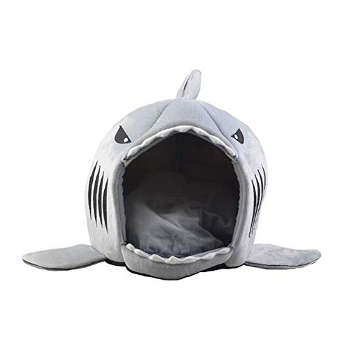 Lit pour chien lavable avec coussin amovible forme requin - 2