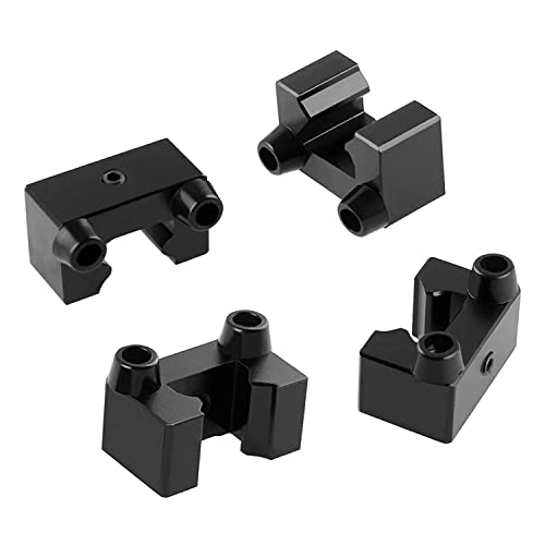 CNCMANS �Œ胊���O ���j�A���[�� ���~�b�g�u���b�N 4�� HG15 �|�W�V���i�[ ���~�b�g�����O �Փ˖h�~ �u���b�N�X�g�b�p�[ HGR15 ���j�A�K�C�h���[�� �Œ� HGH15CA HGW15CC �X���C�_�[�u���b�N�����O