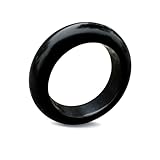 Natural Black Obsidian Rings, Crystal Rings