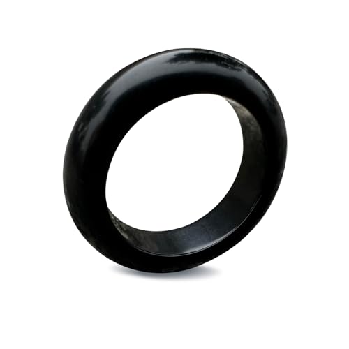 Natural Black Obsidian Ring