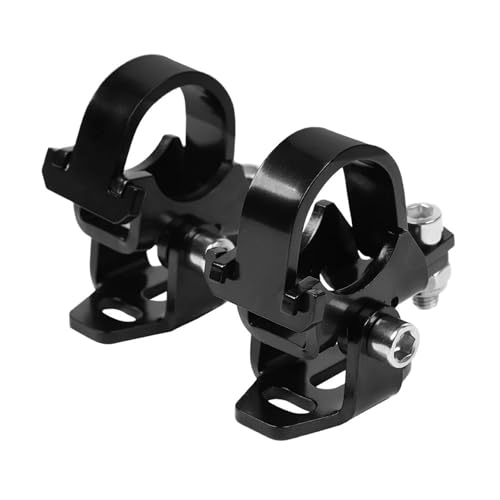 Soporte de luz antiniebla para moto BMW R1250GS y F850GS con barra de 23 mm en color negro