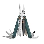 Leatherman – Wave Alpha – Multiutensile con lama in acciaio MagnaCut, ergonomia migliorata, forbici esterne di grandi dimensioni e impugnature in G10 a trama topografica – Cascadia