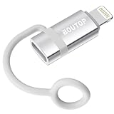 [Emballage et Garantie] Vous recevrez 1 * BOUTOP Adaptateur USB C vers Lightning [1 paquet, Argent] avec une garantie de 24 mois. Pour trouver plus de produits, vous pouvez cliquer sur 