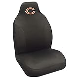 Fanmats - 15606 NFL Chicago Bears Embroidered Seat Cover, Black, 20'x48'