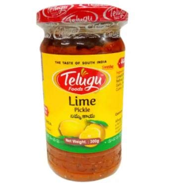#RT Telugu Lime Pickle 300g -This Telugu Pickle collection has been tagged as Telugu, Pickles Pastes & Sauces, Telugu Lime Pickle With Garlic Pickles Aachar.