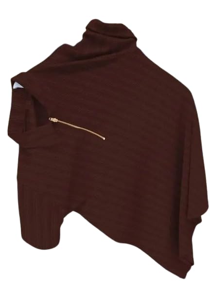 Cotton Blend Hooded Sweatshirt, Winter Casual Pullover, Hip Length, Long Sleeve, Brown-picture-19