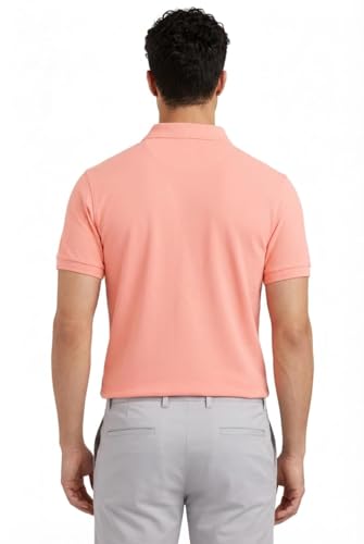 Image of Men's Plain Polo Neck T-Shirt | Comfortable | Stylish Casual & Smart Wear | Half Sleeve | Regular Fit