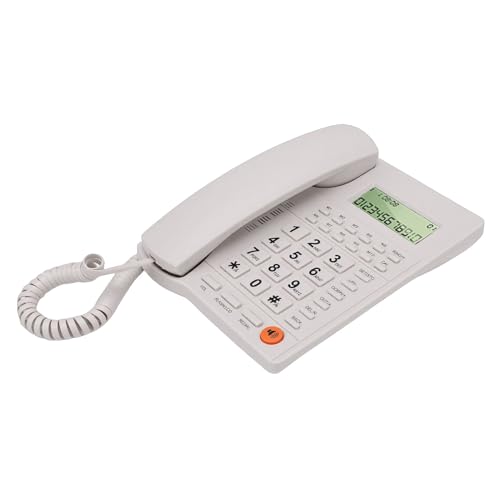 Teléfono de línea fija Naroote con volumen ajustable y llamadas miniatura 2