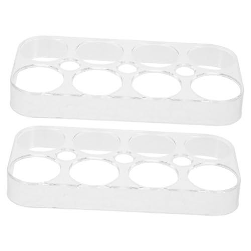 Uonlytech 6pièces Boîte De Rangement Pour Œufs Cases Organisateur Pratique Pour Réfrigérateur Et Cuisine Œufs Design Simple Et