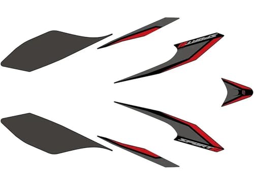 Autocollant protection carrosserie moto Forza pour éviter les éclats de peinture