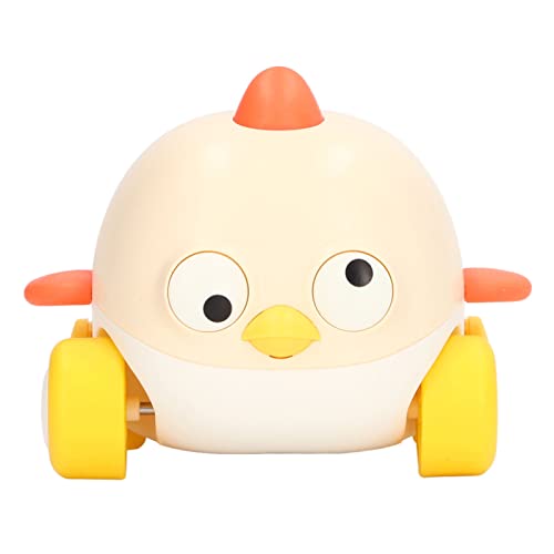 ベビーバスおもちゃ、フローティング時計じかけの水泳動物の形のかわいい幼児用浴槽おもちゃ、男の子、女の子、男の子と女の子用の水風呂おもちゃセット (ひよこ)