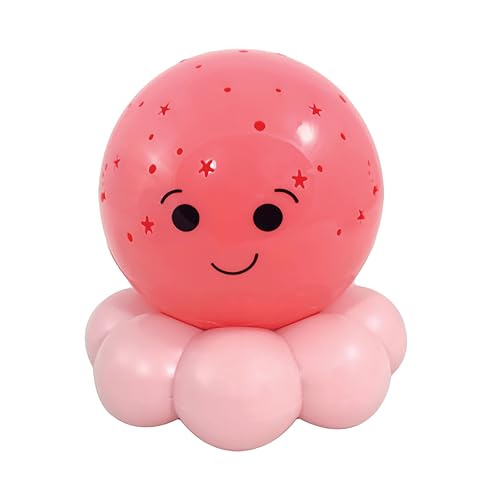 Lámpara de mesa de noche Cloud b Octo rosa miniatura 4