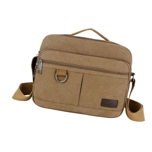 Bolso de mensajero de lona UPKOCH para mantener pertenencias seguras