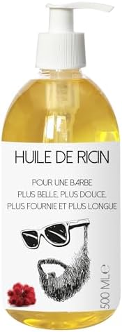 Aceite de ricino para la barba – 500 ml