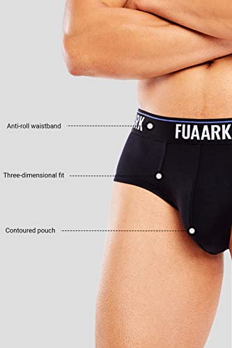 Image of FUAARK Men's Micro Modal Innerwear - Ultra-Soft & Breathable Underwear for Men (Pack of 2)