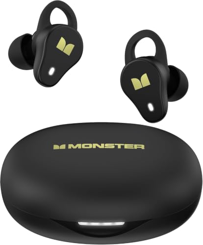 Monster N-Lite 210 écouteurs sans fil Bluetooth 5.4 32h noir