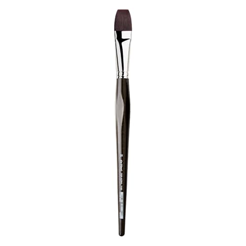 Da Vinci 7185 Series Acrylic Brush, Synthetic Fiber, Dark Brown, 36 x 2.8 x 30 cm