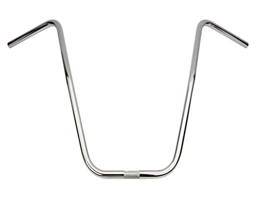 Alta Dyno Style Bicycle 22.2mm Handle Bars, Multiple Sizes and Colors. (Chrome, 20