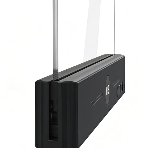 Lámpara LED delgada para libro con batería recargable y brillo regulable 6