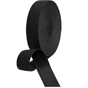 Herzone 20M Gummiband 4cm Schwarz
