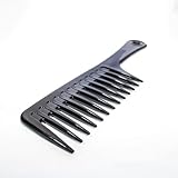 Sleek Volume Comb, Wide Teeth, Plastic, for All Hair Types, Everyday Styling
