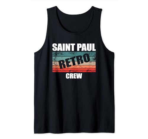 Recuerdo retro de Saint Paul Citizen Crew Camiseta sin Mangas