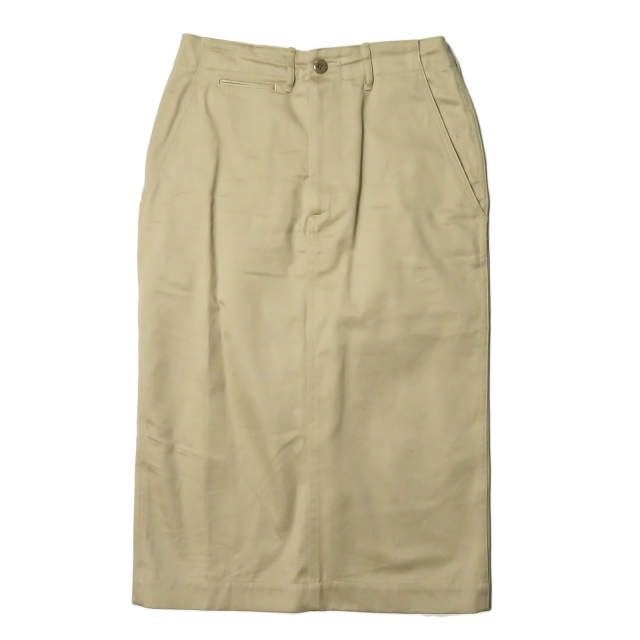Amazon.co.jp: HYKE ハイク 日本製 COTTON TWILL ARMY CHINO SKIRT 