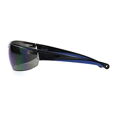 ANSI Z87.1 Wrap Around Mens Shatterproof Safety Glasses3