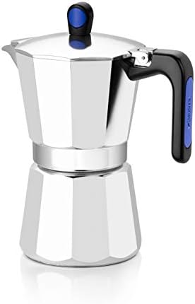 Monix Induction Express - Cafetera italiana inducción, aluminio, capacidad  6 tazas, color plata : Hogar y cocina