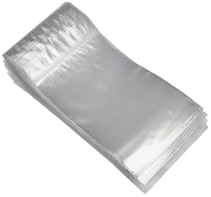 VELOFLEX Druckverschlussbeutel transparent, 80 x 120 mm, 100 Stück