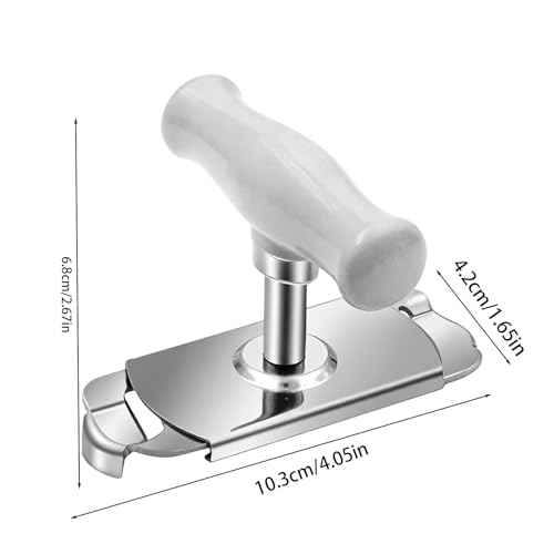 Miniatura 5 de Caps - Abridor De Tarros De Grietas, Abridor De Tarros De Acero Inoxidable Ajustable, Abridor De Tarros De Conservas, Herramienta De Extracción De Tapas Para Tarros Y Botellas, Abridores De Cocina