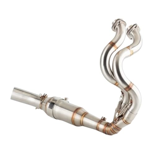 Collecteur d'échappement pour Z650 2023-2025 avec raccord de 51mm pour silencieux