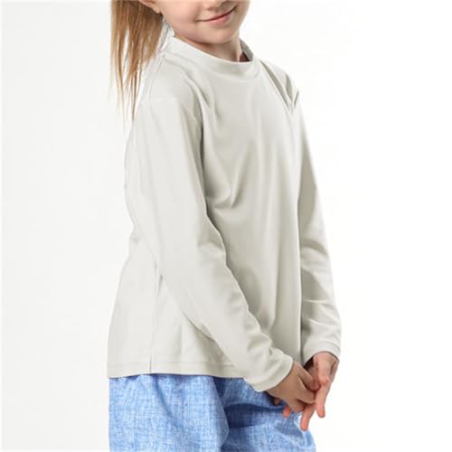 Toddler Girl Boys' Long Sleeve Rashguard Swim Shirt Kids Toddler Swimwear Surf Tops UPF 50+ Sun Protection4