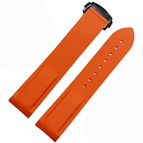 Bracelet silicone Omega Speedmaster courbe premium en caoutchouc INFRI