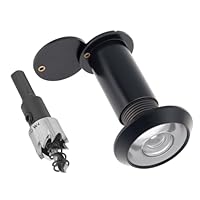 Spioncino Porta 200° - Per Spessori 35-55mm, Foro 14mm, Con Coperchio In Nichel - Foto 4