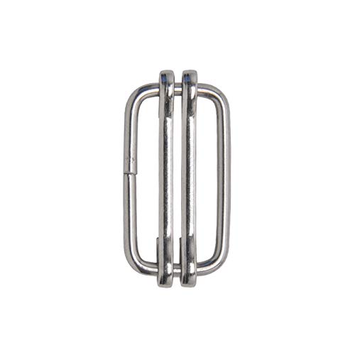 VOSS.farming Electric Fence Tape Connector, Pack of 5, for up to 20mm, Stainless Steel