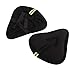 ShanQuilyx Bike Seat Cover, Bicycle Saddle Cushion Extra Soft Thickened Silicone with Groove, Breathable Ergonomic Design with Reflective Strip and Non Slip Bottom, Double Binding Drawstring