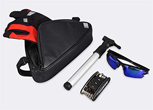 Bolsa de bicicleta delantera SSDD de cuadro triangular para viajes 5