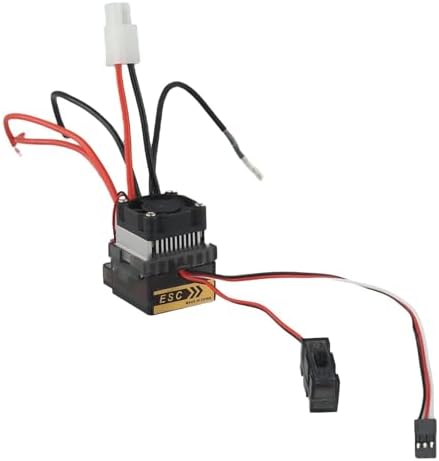 RC Arabalar ve Tekneler için Fanlı Çift Yönlü ESC 320A Fırça Motor Hız Kontrol Cihazı, Optimum Soğutma ve Gerilim Desteği - Görsel 1