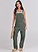 ANRABESS Overalls for Women Loose Fit Denim Overalls Adjustable Strap Jean Jumpsuit Bib Romper 2025 Fall Casual Work Outfits Army Green Medium