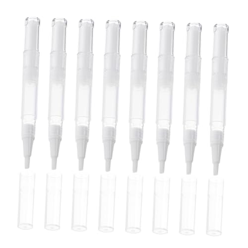 DRESSOOS De ápiz Vacío para Esmalte De Uñas Contenedores Transparentes De Cosméticos Tubos íquidos De 3ml para Aplicadores De Brillo Labial