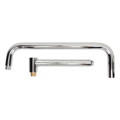 Bras de douche rotatif en forme de S transformez votre baignoire en oasis - 2