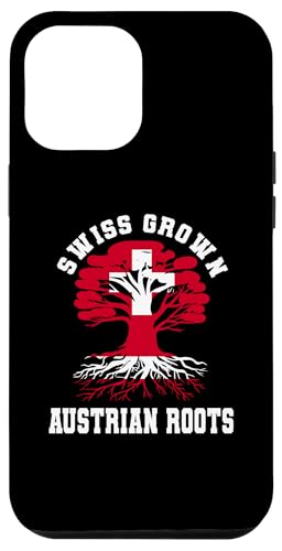 Raíces austriacas cultivadas en Suiza Suiza Austria Heritage Carcasa para iPhone 12 Pro MAX