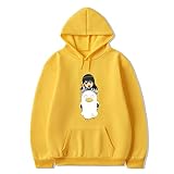 xhomeshop Anime Gintama Sudaderas con Capucha Elizabeth Manga Larga pulóver Gintama Elizabeth Amigos Sudaderas Fans Ropa