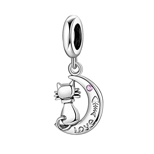 Fouet en argent sterling 925 pour charms sans ternir