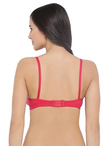 Image of Clovia Women's Cotton Rich Non-Padded Non-Wired T-Shirt Bra