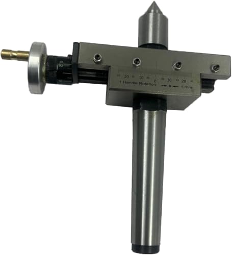 Assorts Improved Taper Turning Attachment With Revolving Live Center For Lathe Machine-metric (Morse Taper 3MT)