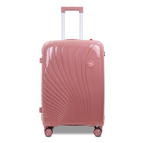 AMERICAN TRAVELLER New York Trolley Bag | 360° Disc Spinner Wheels
