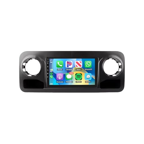 Estéreo de 10" para Mercedes Benz Sprinter Spinway W907 2018-2021 con Android 13, WiFi, Punto de Acceso 4G, CarPlay, Android Auto, GPS Integrado, Pantalla táctil HD 1280P, Bluetooth, cámara